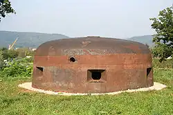 Бронеколпак на линии Зигфрида