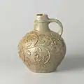Сосуд с бородачом c листьями дуба 1525 — 1555 года