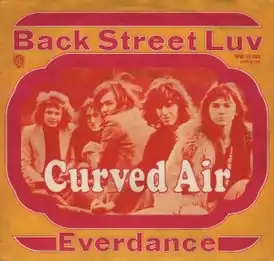 Обложка сингла Curved Air «Back Street Luv» (1971)