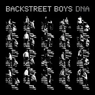Обложка альбома Backstreet Boys «DNA» (2019)