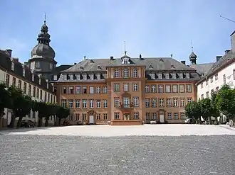 Фасадная часть замка Берлебург