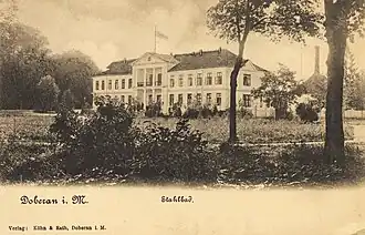 Павильон «Стальная ванна». Доберан. 1825