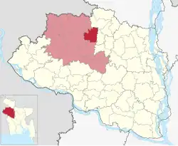 Бадалгачхи на карте