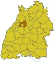 Энц на карте