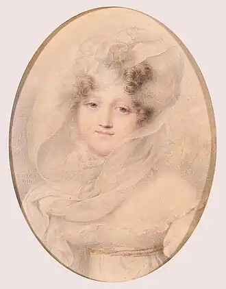 Княгиня Екатерина Багратион, вдова  полководца Петра Багратиона