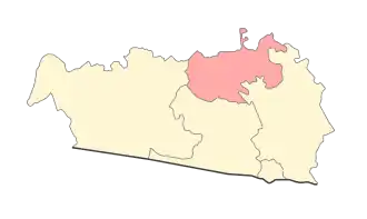 Нивенское сельское поселение на карте