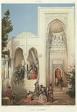 Ханский дворец. Худ. Г. Гагарин. 1847