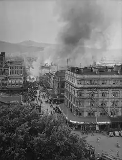 Пожар в «Баллантайнс», ноябрь 1947 г.