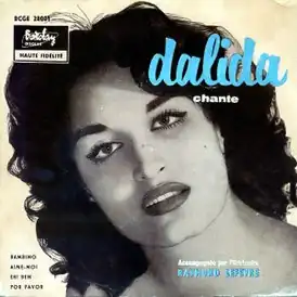 Обложка сингла Далиды «Bambino» (1956)