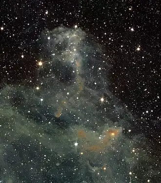 Барнард 30, изображение телескопа «Euclid»