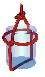 Бочечный узелПрофессиональный У. для остропливания бочек.