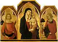 Триптих из Фольяно. ок. 1335г. Сиена, Пинакотека.