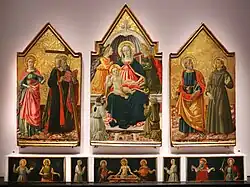 Бартоломео Капорали. Триптих правосудия. 1475