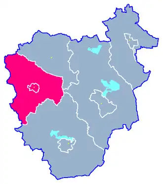 Барвице на карте