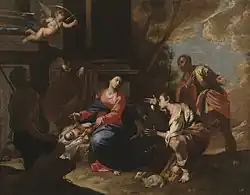 Поклонение пастухов. 1630-е. Холст, масло. Прадо, Мадрид