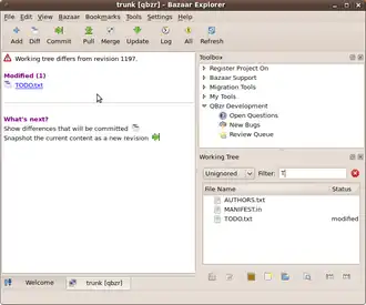 Скриншот программы Bazaar