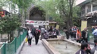 Вход из Шах Мечети на Гранд базар Тегерана