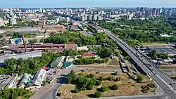 Вид на север от улицы Кирова