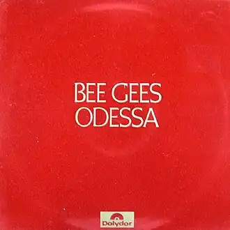 Обложка альбома Bee Gees «Odessa» (1969)