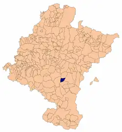 Расположение муниципалитета на карте провинции