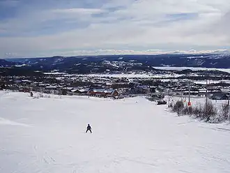 Бейтостёлен, вид на центр посёлка