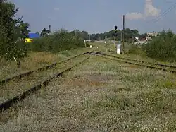 Станция Беково. Западная горловина. 2012 год