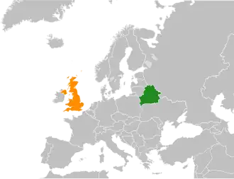 Белоруссия и Великобритания