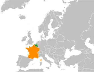 Бельгия и Франция