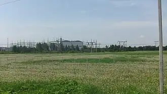 Подстанция и ЛЭП