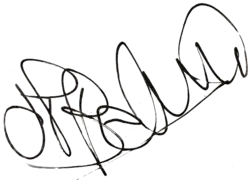 Изображение автографа