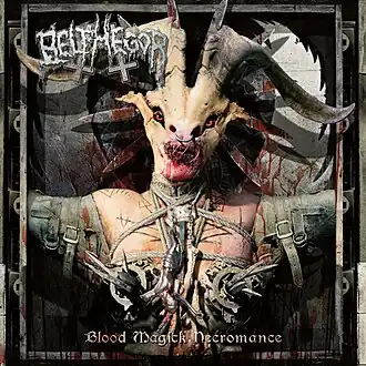 Обложка альбома Belphegor «Blood Magick Necromance» (2011)