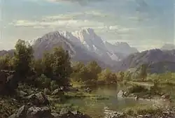 Горный пейзаж. 1867