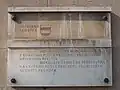 Памятная доска на здании