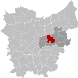 Расположение муниципалитета на карте провинции