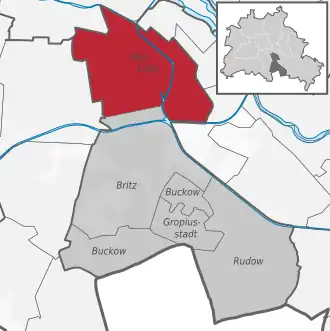 Расположение района в округеНойкёльн