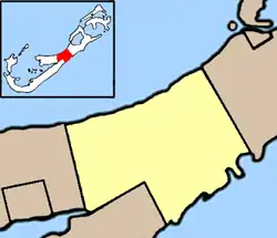 Округ Девоншир на карте