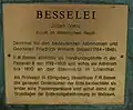 Надпись на памятнике Бесселю в Бремене