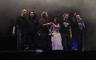 Within Temptation на фестивале Bevrijdings (2008 г.)