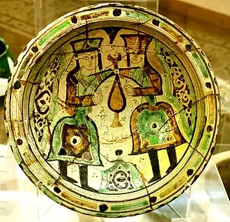 Örənqaladan aşkarlanmış saxsı boşqablar, Azərbaycan Tarix Muzeyi