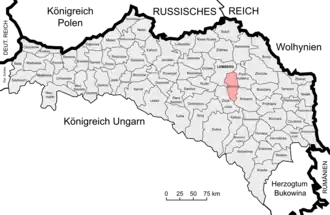 Округ Бубрка на карте