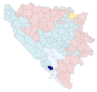 Читлук на карте