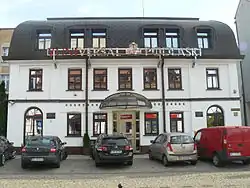 Здание бывшей синагоги Пясковер