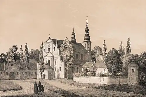 Н. Орда. Картузианский монастырь в Берёзе