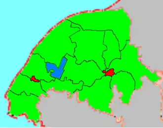 Беловежский сельсовет на карте