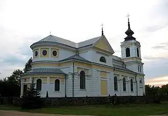 Католический храм Св. Иоанна Крестителя в . Бенякони