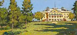 П. Петровичев. Мамонова дача на Воробьёвых горах