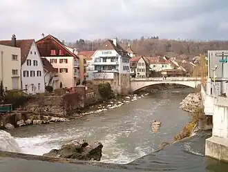 Водопад возле Лауфена