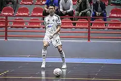 Оразов в матче против «Байтерека»