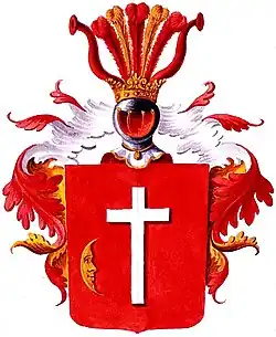 герб рода Бистром из гербовника Эстляндского дворянства, 1837