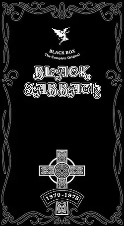 Обложка альбома Black Sabbath «Black Box: The Complete Original Black Sabbath (1970–1978)» (2004)